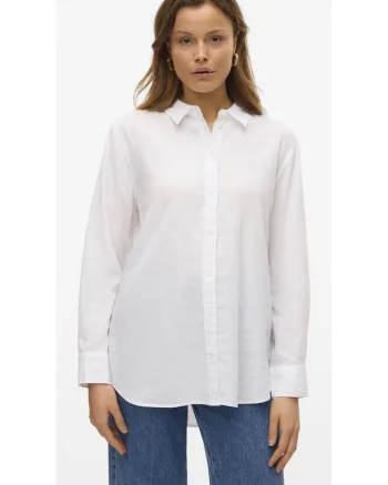 Bluza dama  7319, Viscoza, Alb
