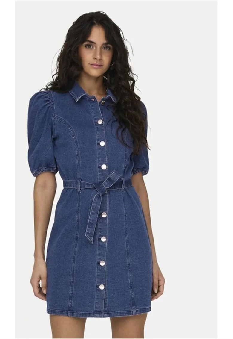 Rochie,  2611, Bumbac, Albastru