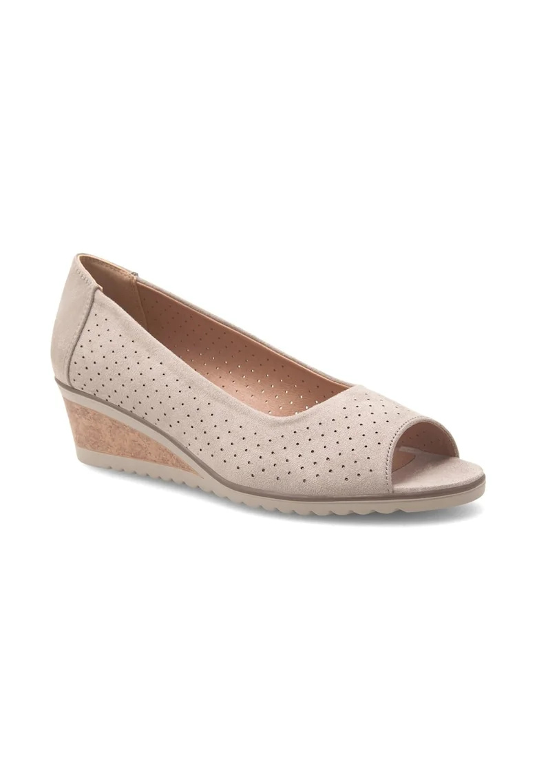 Pantofi dama,  511977, Textil, Gri