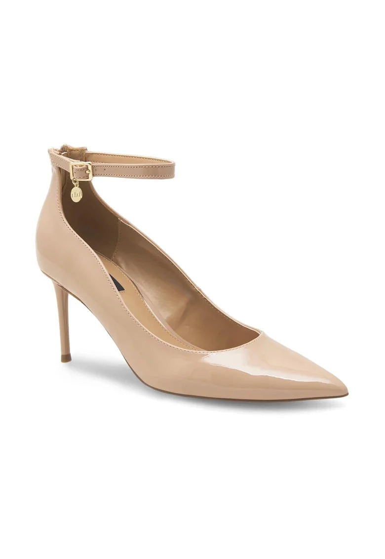 Pantofi dama,  474074, Piele ecologica, Bej
