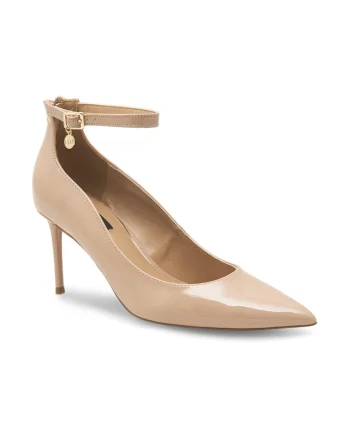 Pantofi dama,  474074, Piele ecologica, Bej
