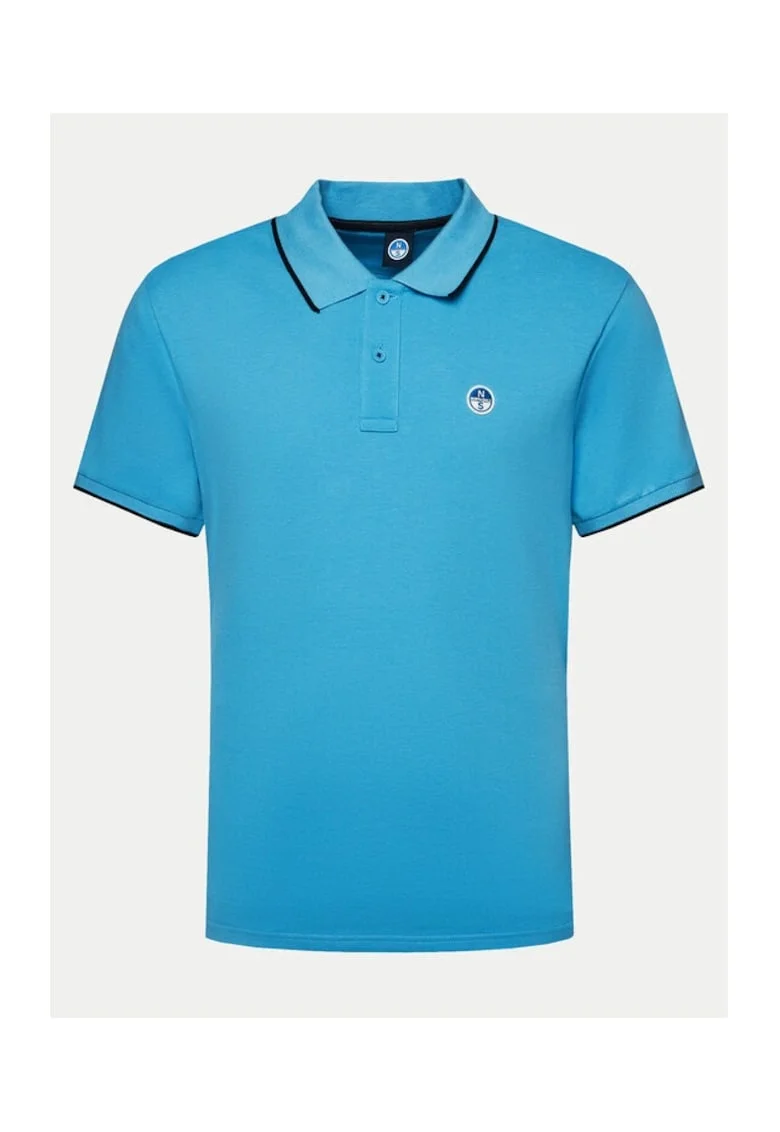 Tricou barbati,  171, Bumbac, Albastru