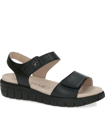 Sandale dama  Piele naturala, negru, Negru