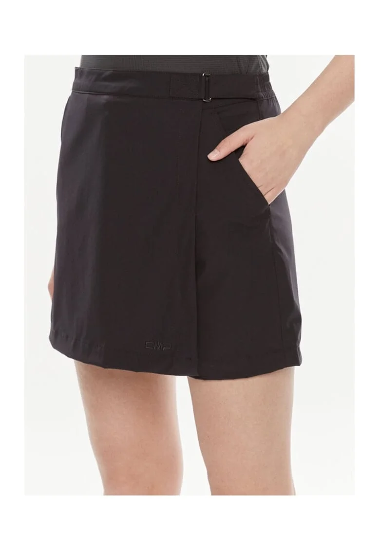 Pantaloni dama,  442293, Gri, Poliester