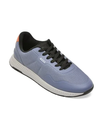Pantofi sport BOSS albastri, 3962, din material textil