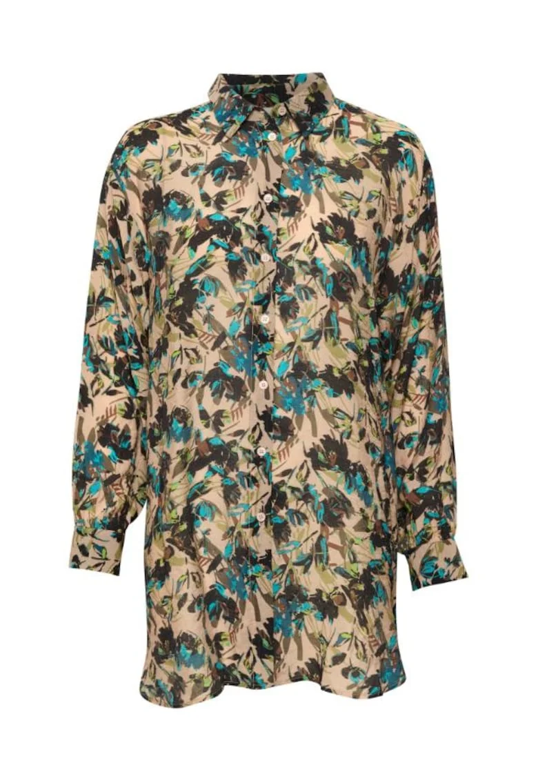 Camasa dama,  302903672, Viscoza, Multicolor