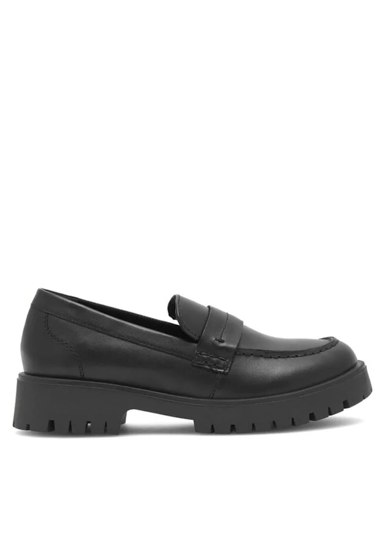 Tenisi dama,  590558838115036, Piele naturala, Negru