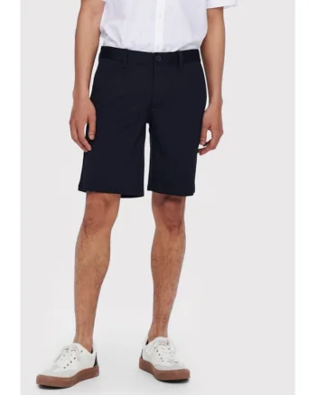Pantaloni barbati,  23203, Viscoza, Bleumarin