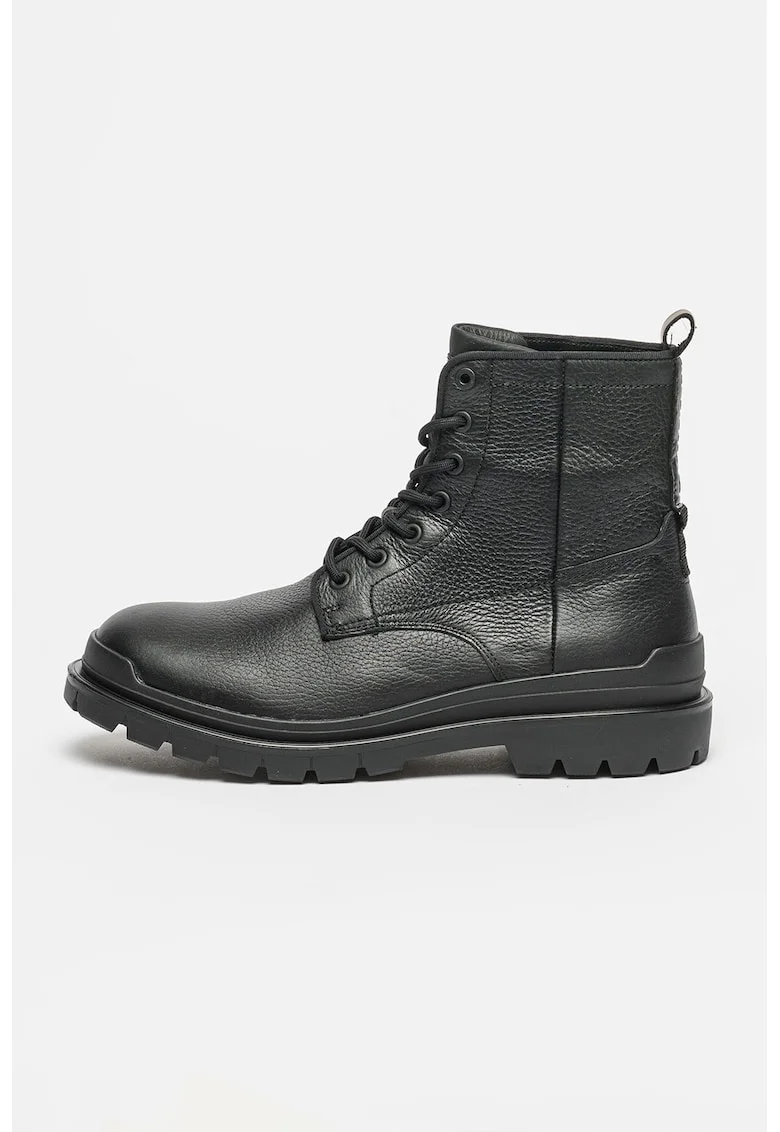Bocanci din piele Blake, Negru