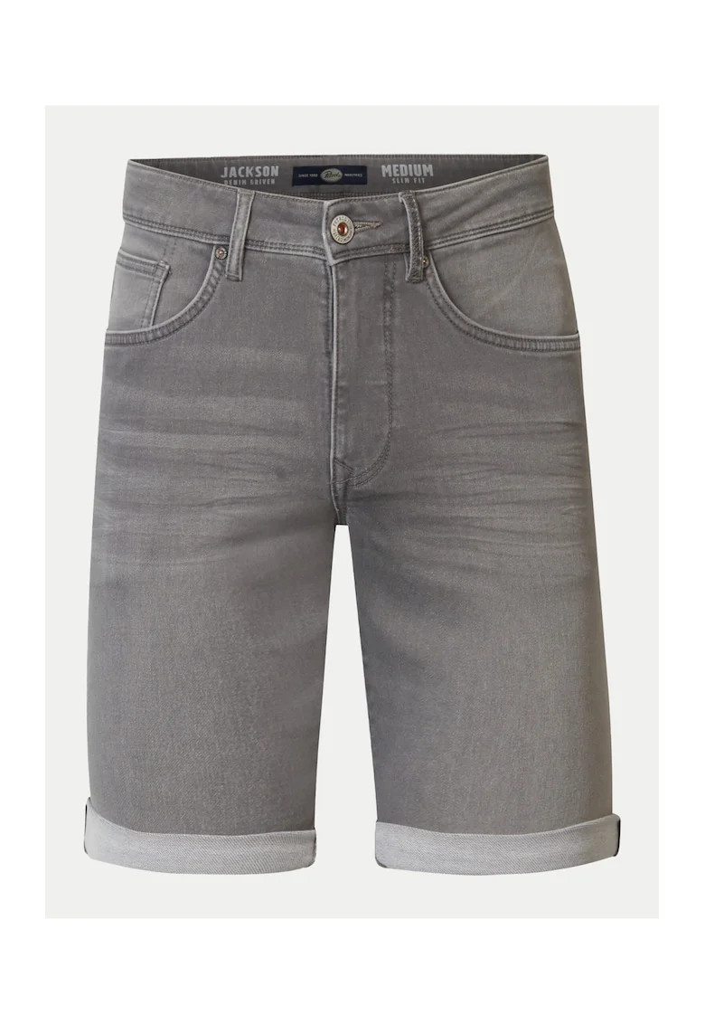 Pantaloni scurti barbati,  303710620, Gri, Bumbac