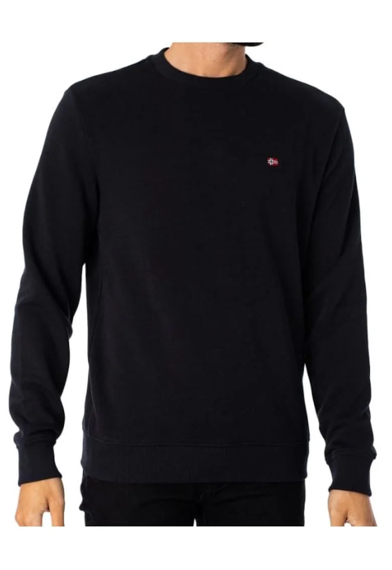 Bluza barbati,  Bumbac, Negru, Negru