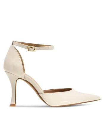 Pantofi dama,  590558830058840, Piele naturala, Bej
