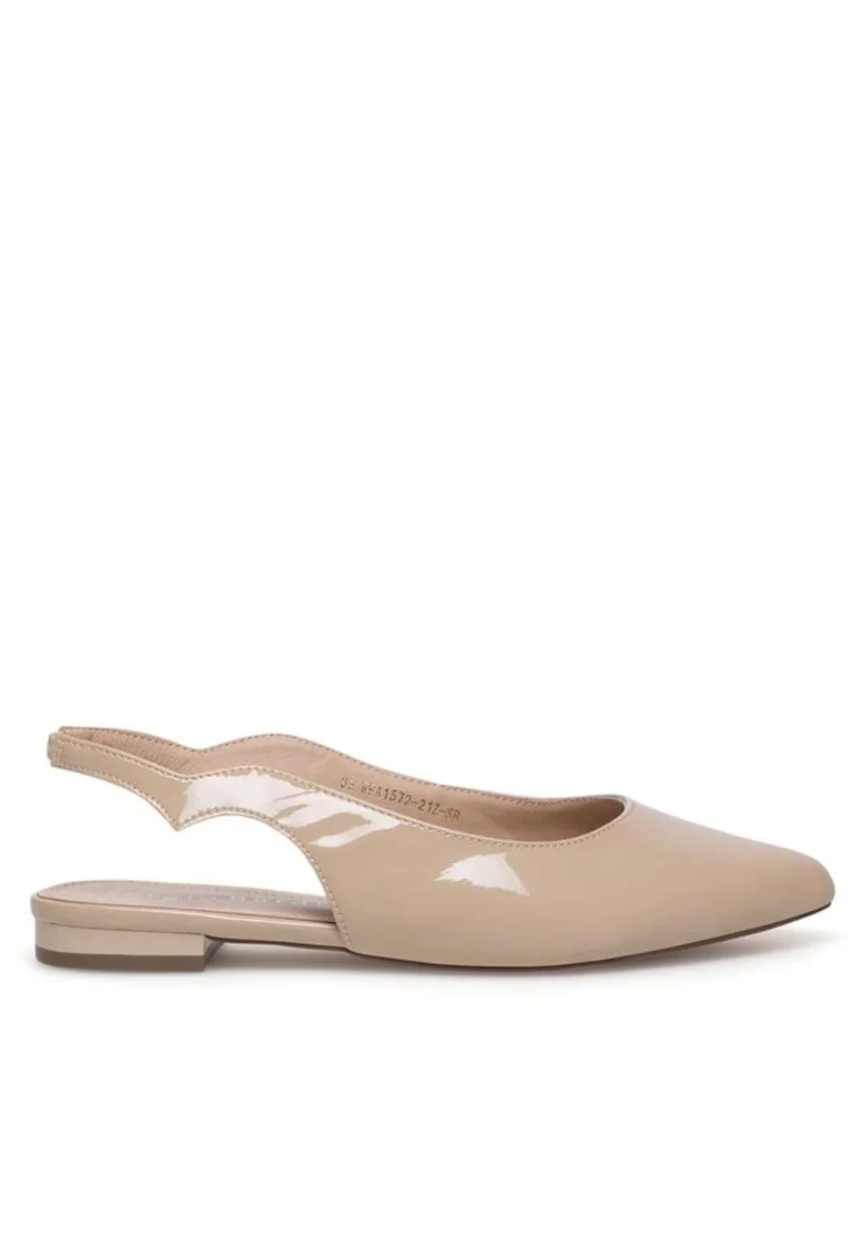 Sandale dama,  590559, Piele naturala, Bej, Bej