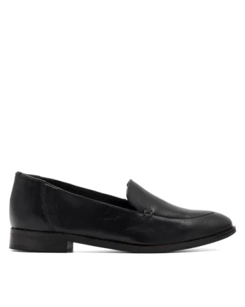 Tenisi dama,  590558830526240, Piele naturala, Negru