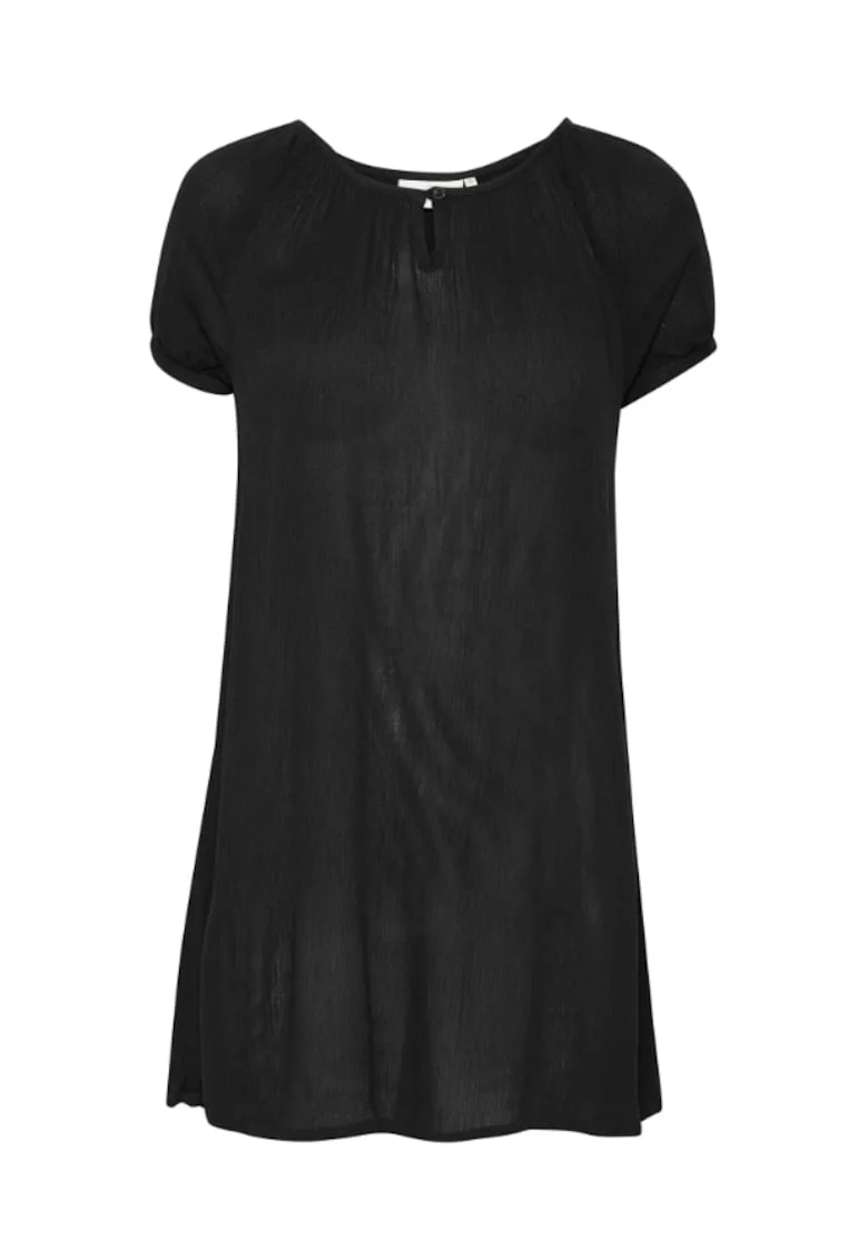 Tunica dama,  302190027, Viscoza, Negru