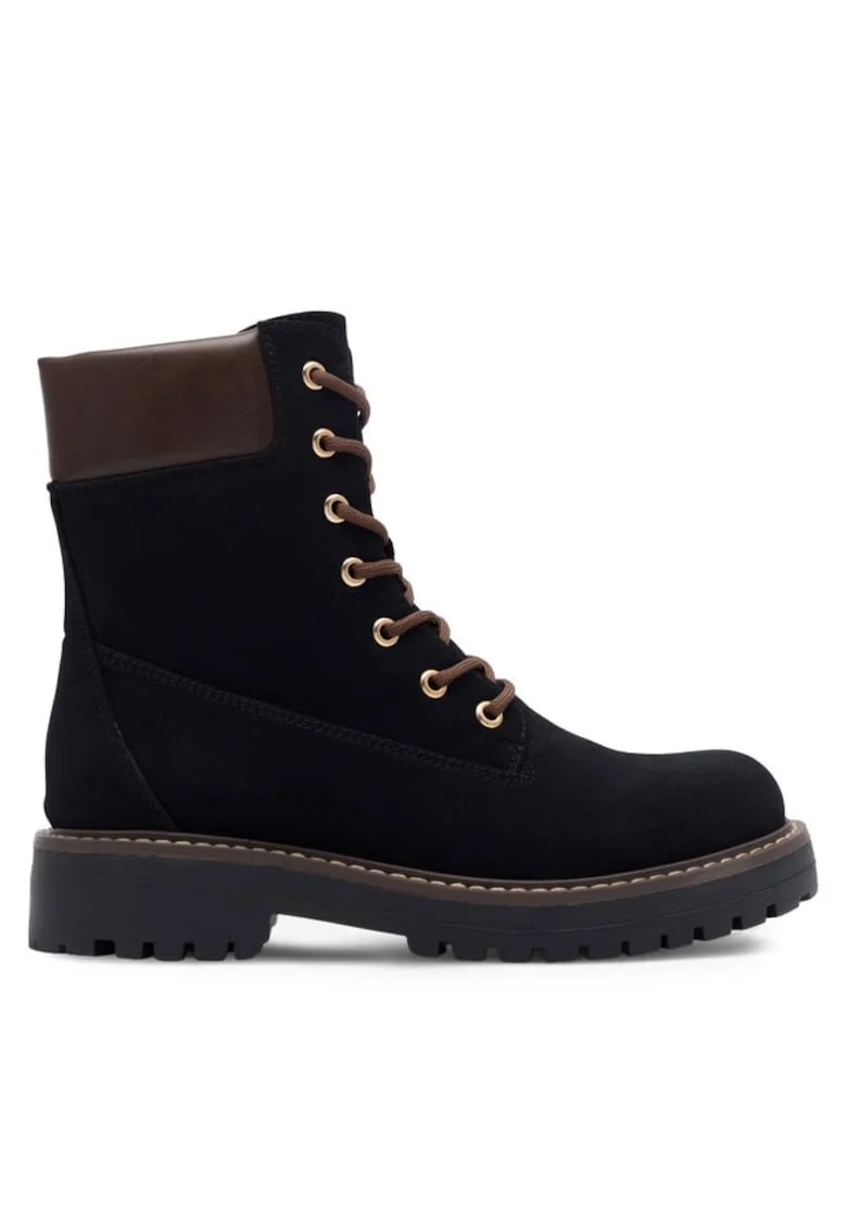 Botine dama,  590558814935441, Piele ecologica, Negru