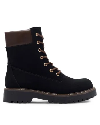 Botine dama,  590558814935441, Piele ecologica, Negru