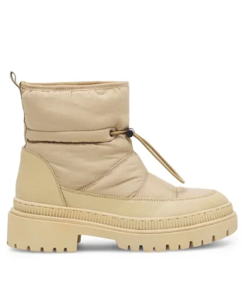 Botine dama,  590558812825039, Piele naturala, Bej