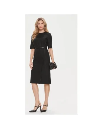 Rochie dama,  303660475, Lana, Negru, Negru