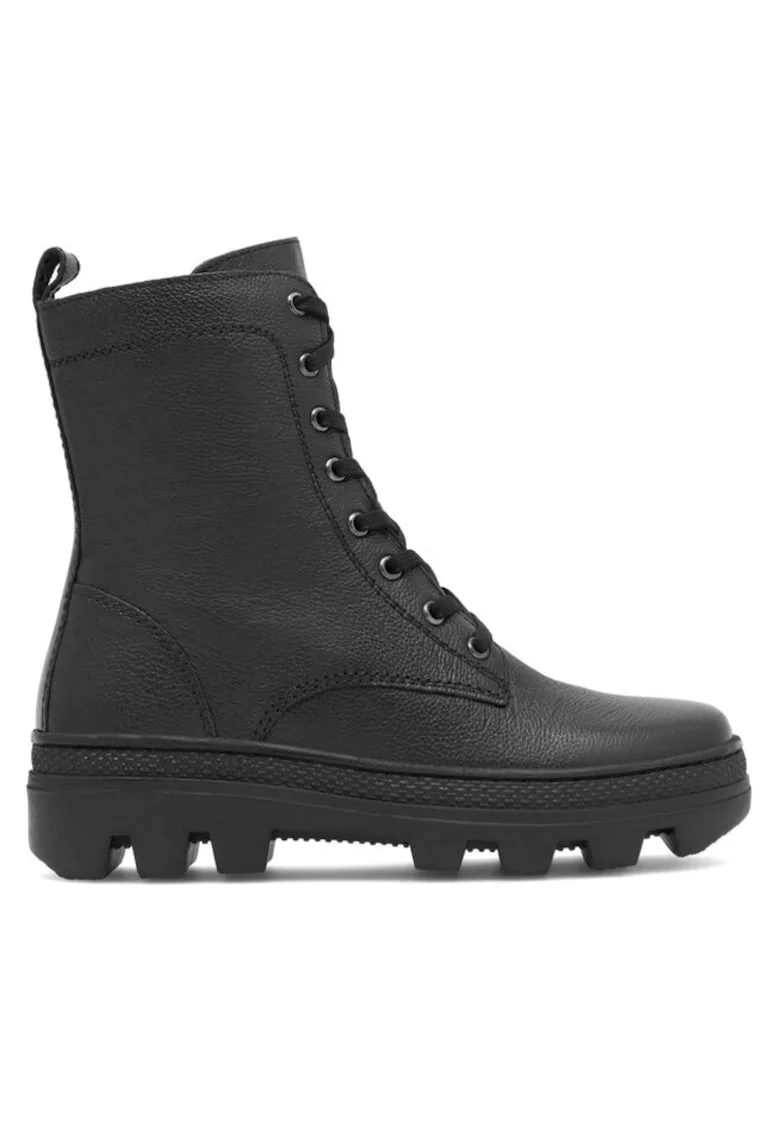 Botine dama,  590558805976937, Piele naturala, Negru
