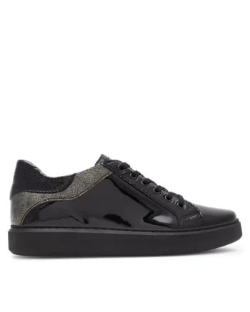 Tenisi dama,  590558806057438, Piele naturala/Piele lacuita, Negru