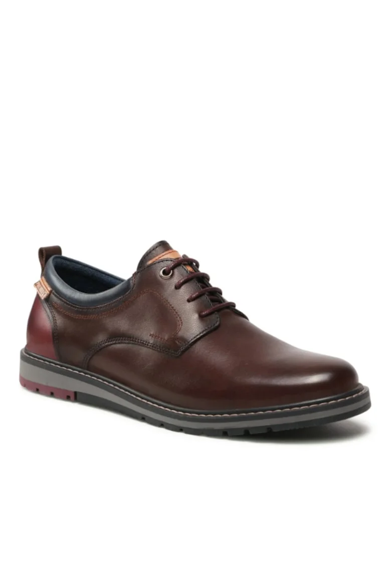 Pantofi barbati,  300890622, Maro, Piele naturala, Maro