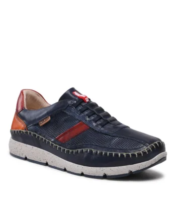 Pantofi barbati,  301912897, Albastru, Piele intoarsa, Albastru