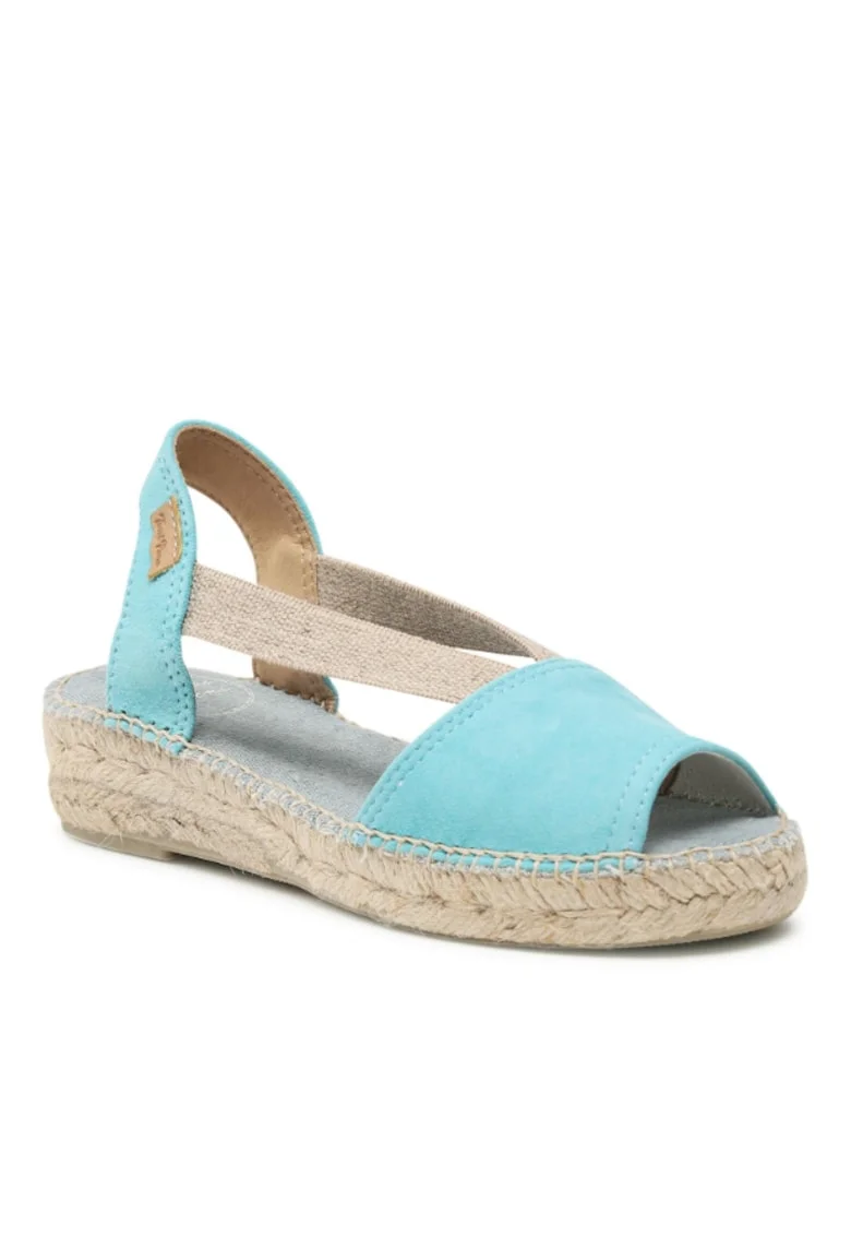 Sandale dama  Piele naturala/Piele intoarsa, 302774333, Albastru