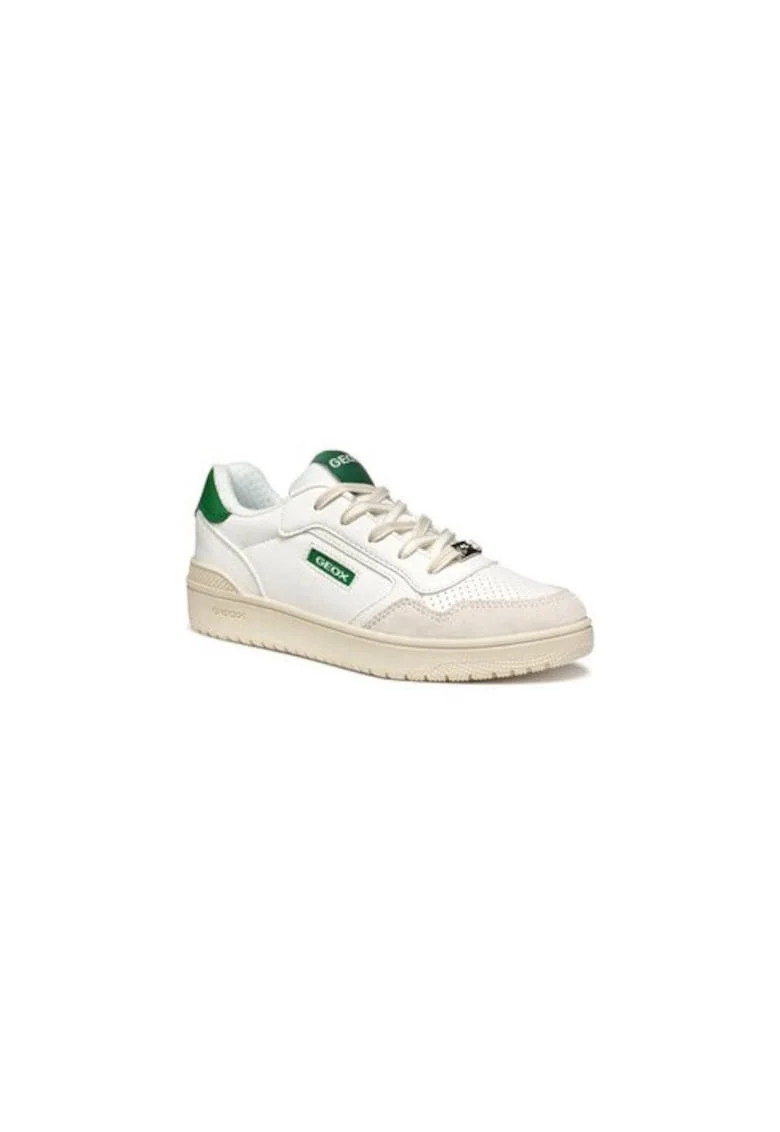 Pantofi sport baieti  304626555, Piele ecologica, Alb, Alb