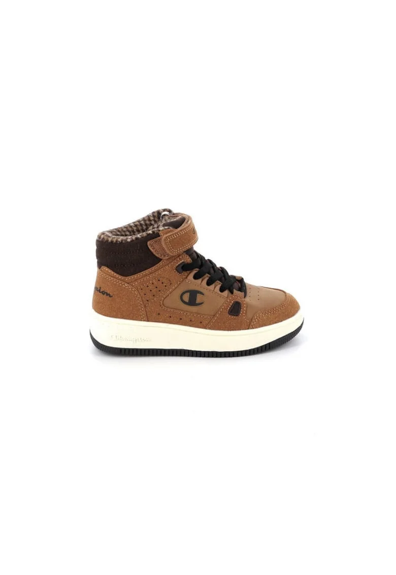 Ghete copii Rebound Winterized Mid,  Textil/Piele, Multicolor, Maro