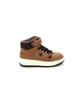 Ghete copii Rebound Winterized Mid,  Textil/Piele, Multicolor, Maro