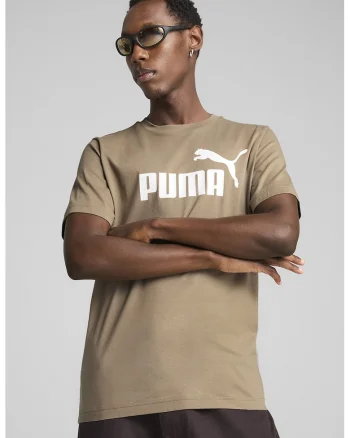 Tricou cu imprimeu logo ESS No. 1, Maro deschis