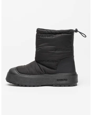 Ghere fara inchidere, cu logo brodat, Negru
