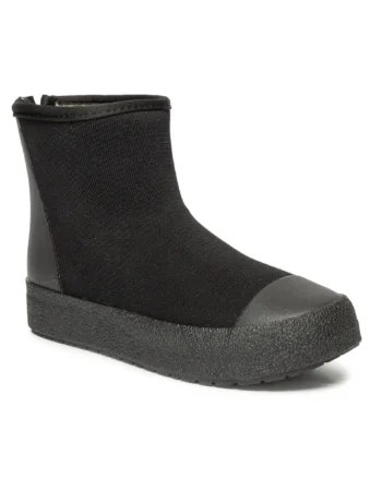 Ghete dama  Textil, Negru