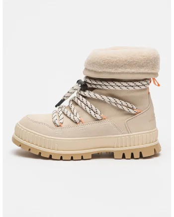 Cizme medii de piele intoarsa Pallashock Hiver