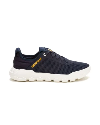 Pantofi sport de plasa cu logo, Galben/Albastru ultramarin