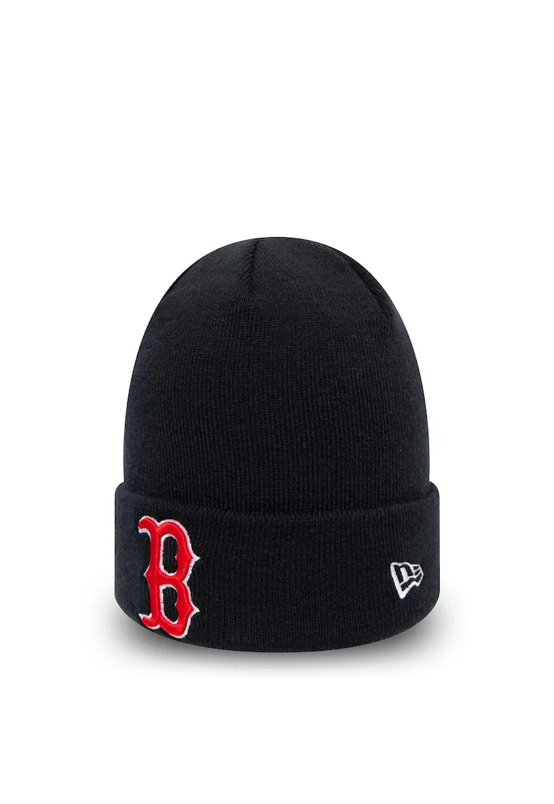 Caciula  cu logo Essential Boston, Bleumarin inchis,