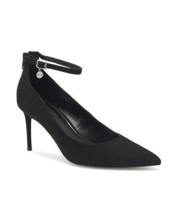 Pantofi dama,  474098, Piele ecologica, Negru