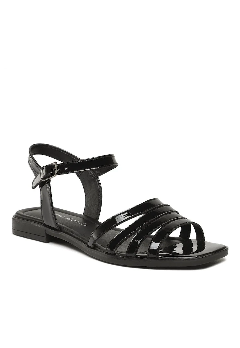 Sandale dama,  5904862804477, Piele naturala, Negru