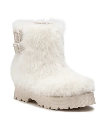 Botine dama,  5904862419350, Textil, Bej, Bej