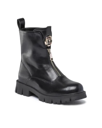 Botine dama,  5904862381961, Piele ecologica, Negru
