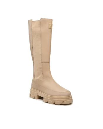 Cizme dama,  301522898, Piele naturala, bej, Bej