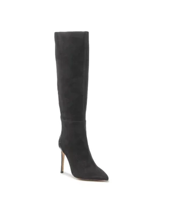 Cizme dama,  301542148, Piele naturala, Negru, Negru