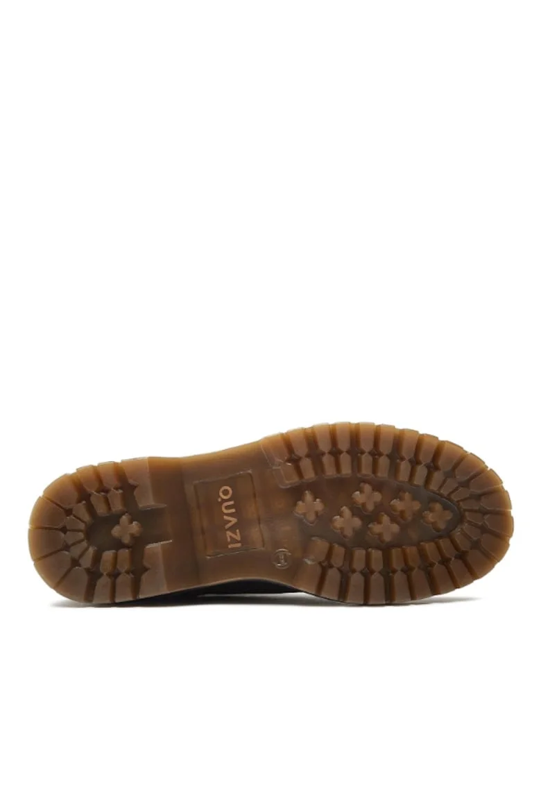 Ghete dama,  206975522, Negru, Piele naturala/Piele nabuc, Negru