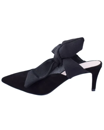 Pantofi dama, din piele naturala, marca  DLH775-AB3-1, negru, Negru