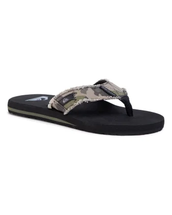 Papuci flip-flop barbati,  206545961, Textil, Verde, Verde