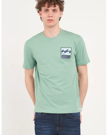 Tricou din bumbac cu imprimeu, Verde