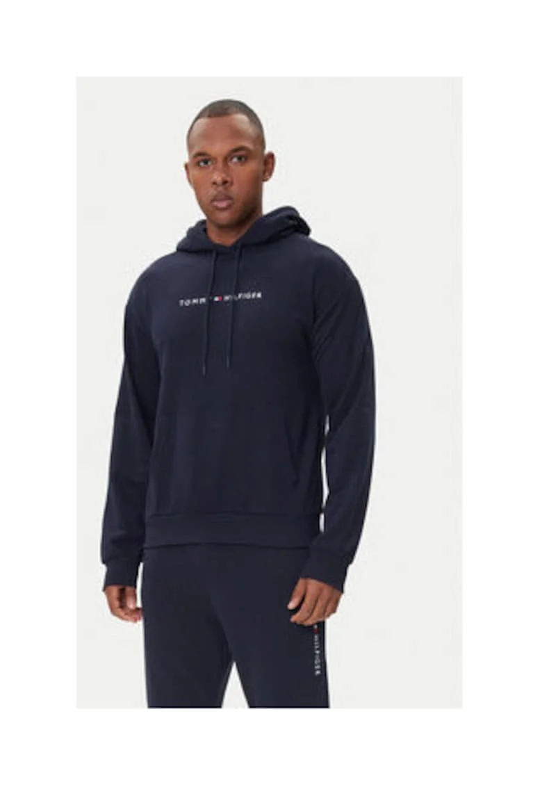Hanorac barbati,  bleumarin, 50% bumbac, 50% poliester reciclat