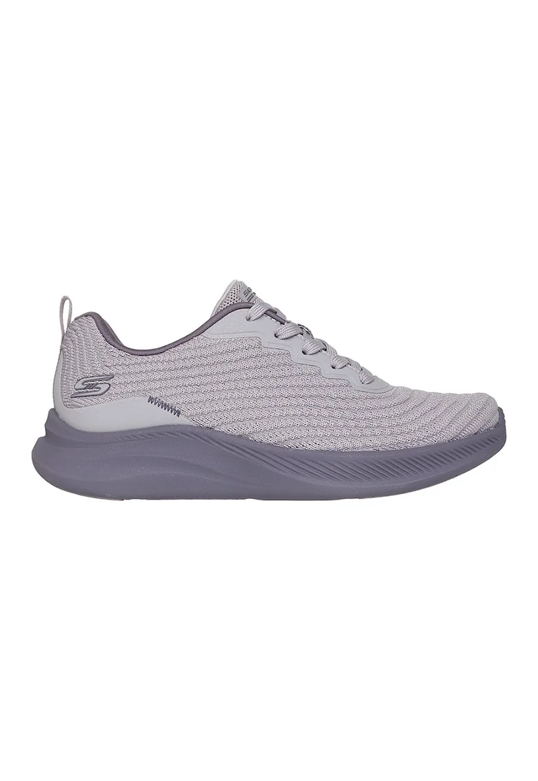 Pantofi sport Bobs Moda din plasa tricotata, Violet/Lila pal