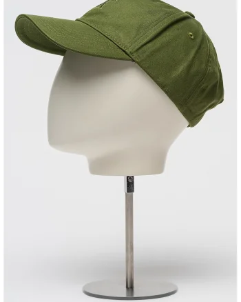 Sapca baseball din bumbac cu broderie logo, Verde feriga